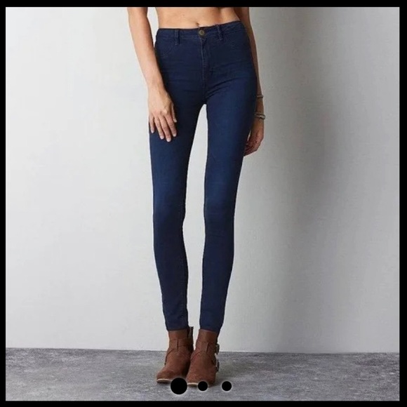 American Eagle Sky High Waist skinny jeggings size 2 - Picture 1 of 6